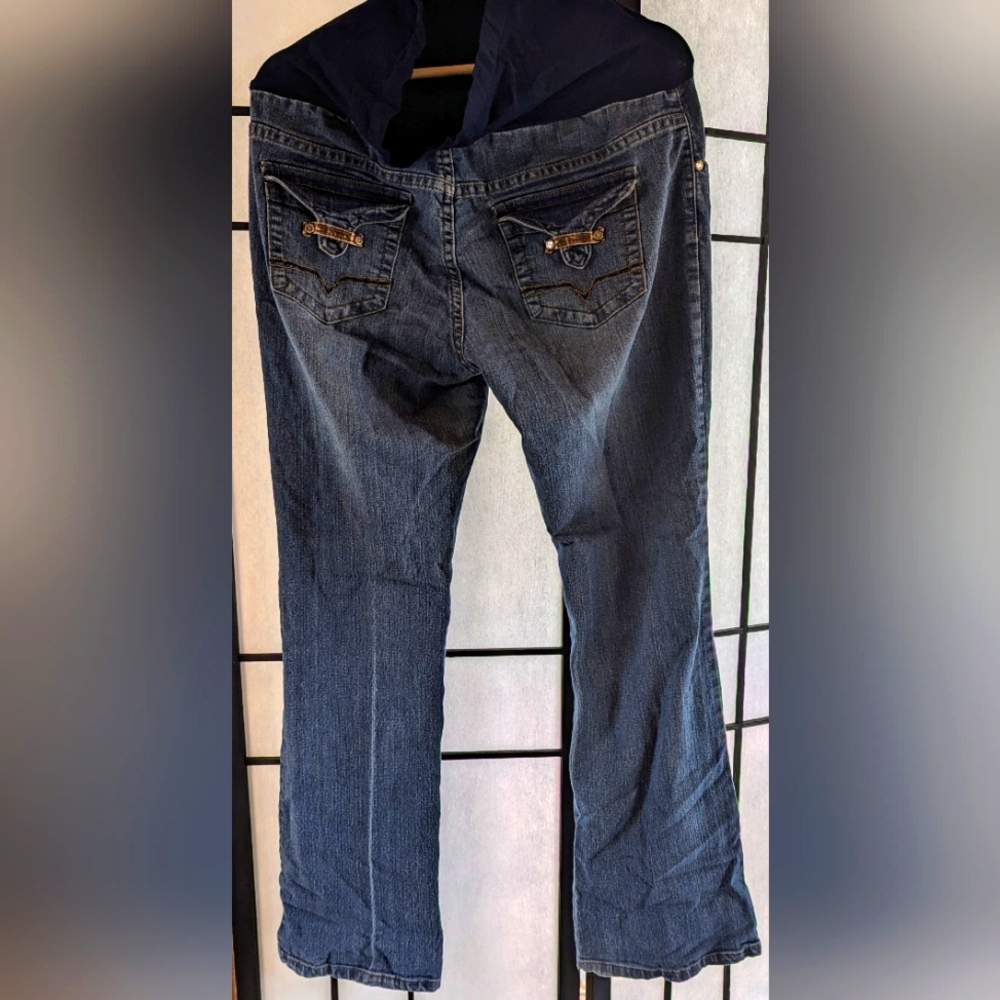 XL Boot Cut Maternity Jeans by Bella Vida Maternity (bella vita)